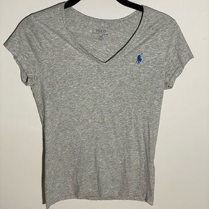 Grey Ralph Lauren short sleeve shirt